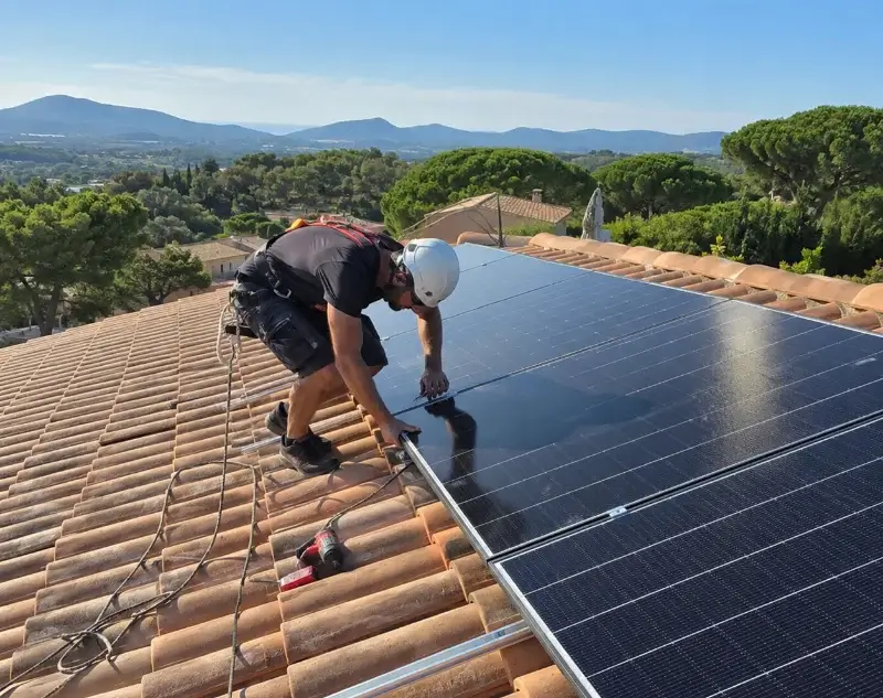 Installateur panneaux solaires Saint-Léger-du-Ventoux — pose photovoltaïque sur toiture